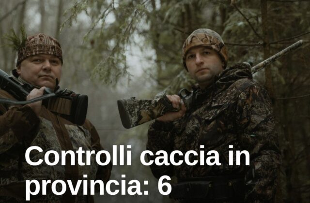 Controlli sulla caccia in provincia: 6 denunce e 16 sanzioni