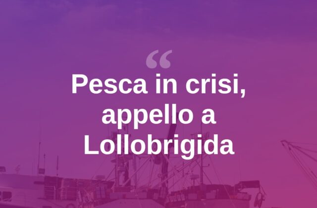 Gasolio a 1,3 euro, pesca in crisi: appello a Lollobrigida