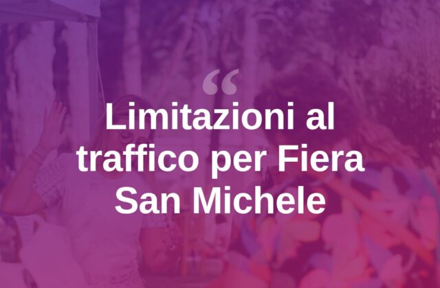 Fiera di San Michele a Santarcangelo, scattano le limitazioni al traffico