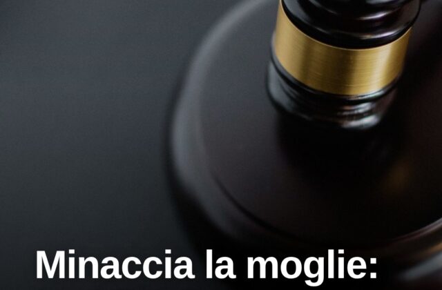 Minaccia la moglie con un coccio di vetro: giudizio immediato