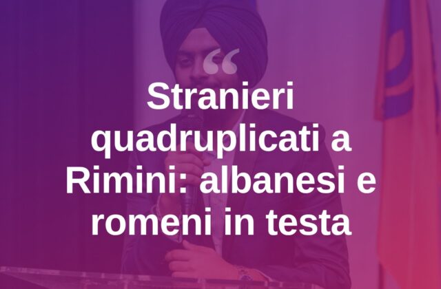 A Rimini la popolazione straniera è quadruplicata in pochi anni