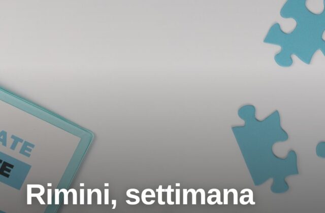 Rimini apre una settimana dedicata alla salute mentale