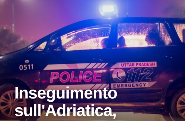 Inseguimento sull’Adriatica, fuga nei campi: sequestrato un kg di hashish