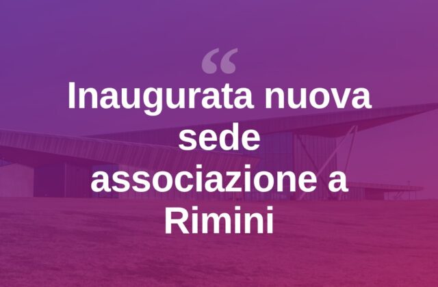 Inaugurata la nuova sede della “Giovannini Vici” a Rimini