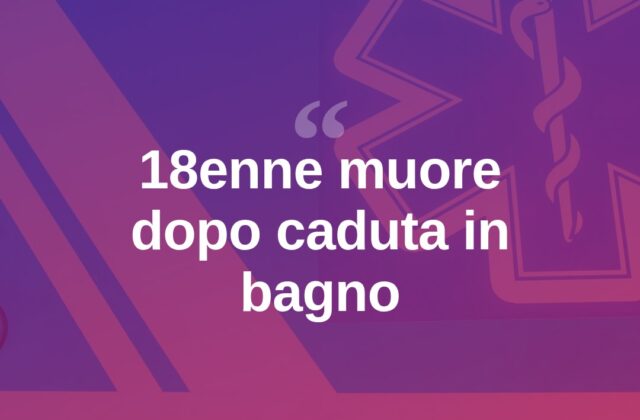 Rimini, 18enne trovato morto in casa: fatale una caduta in bagno