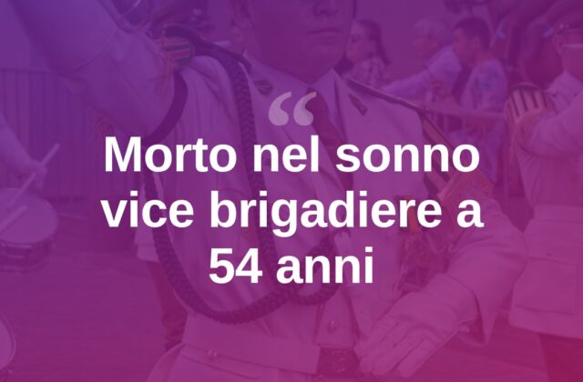 Santarcangelo piange il vice brigadiere Manolo Di Filippo