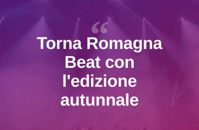 Romagna Beat torna con l’Oktober Edition
