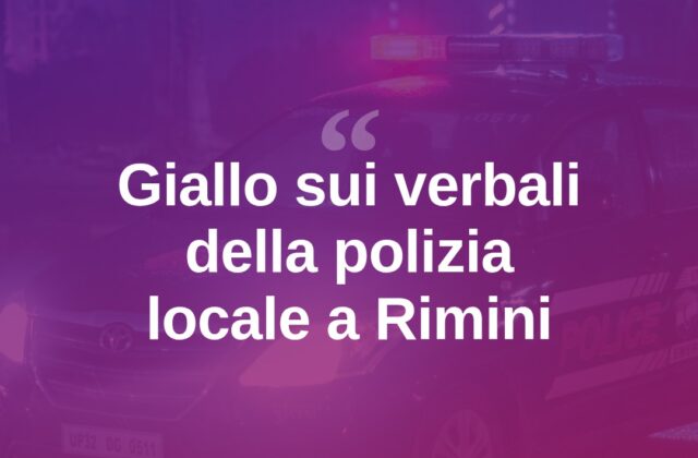 Rimini, giallo sui verbali: fermato ammanettato si lancia da auto a 70 km/h