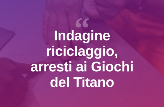 Riciclaggio ai Giochi del Titano, direttore ai domiciliari