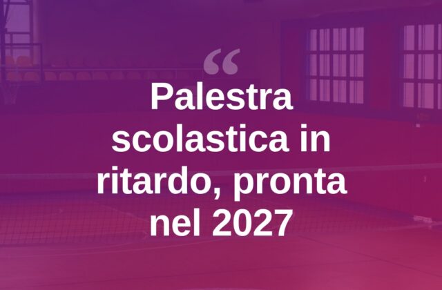 Palestra in ritardo a Rimini: pronta solo nel 2027