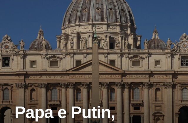 Papa Francesco sente Putin: appello per una tregua in Ucraina