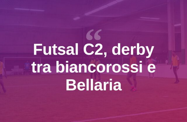 Futsal C2, derby in vista tra i biancorossi e il Bellaria
