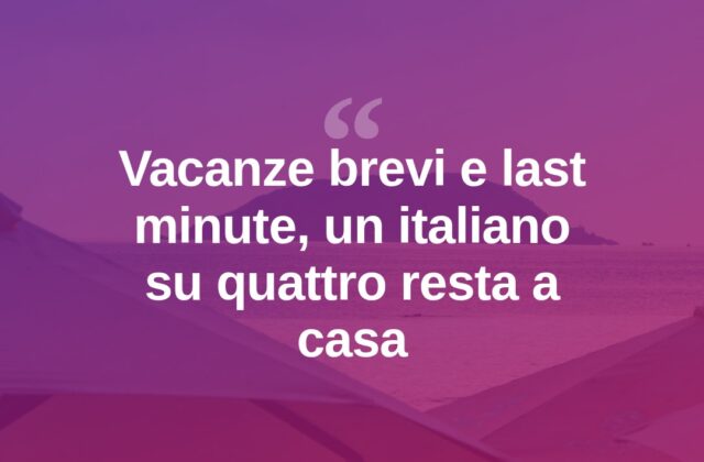 Estate 2026: vacanze più brevi e last minute, effetto anche su Rimini