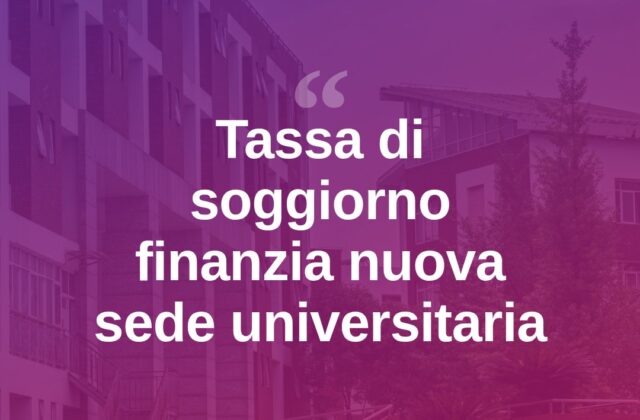 Rimini, più incassi dalla tassa di soggiorno: finanziano la sede universitaria