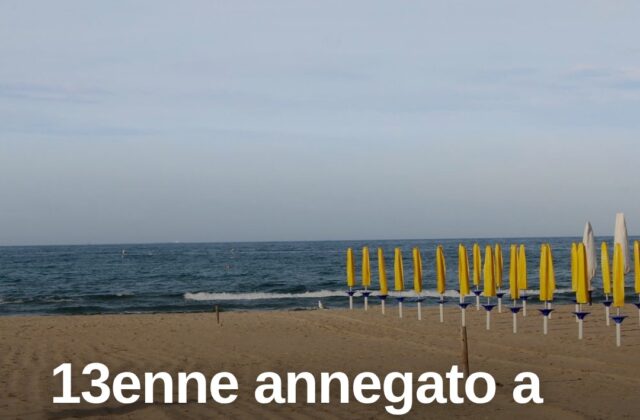 Rimini, 13enne annegato a Miramare: l’educatrice patteggia la pena