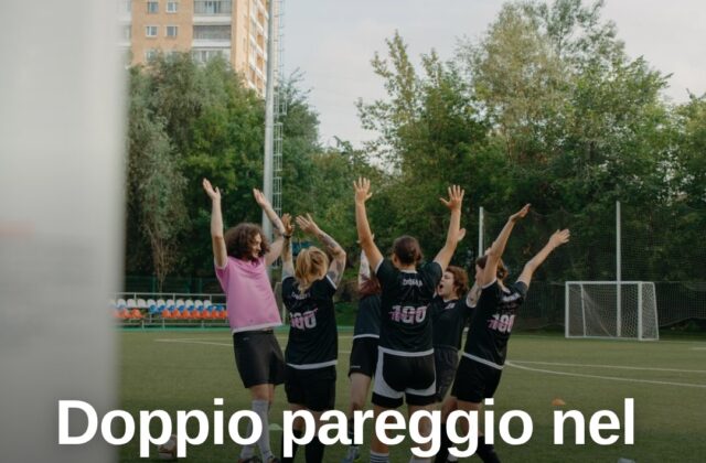 Sabato di pareggi con gol per le squadre riminesi