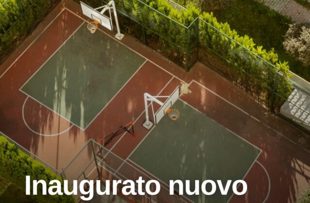 Rimini, inaugurato il nuovo campo da basket al Parco Spina Verde