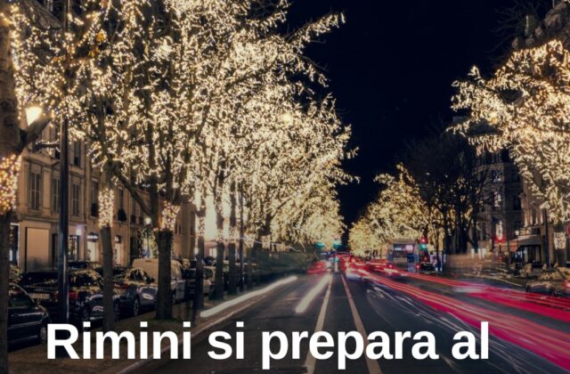 Rimini verso il Natale: in arrivo l’accensione delle luminarie