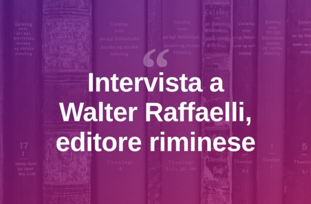 “Chiamiamolo sacro”: Walter Raffaelli racconta il suo percorso